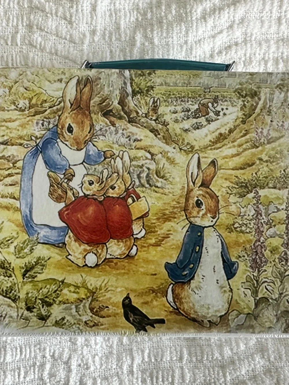 “Peter Rabbit” tea set by Beatrix Potter. (6 piece)